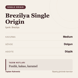 Brezilya Single Origin tadım profili bilgi kartı