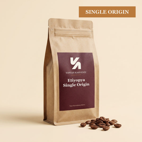 Etiyopya Single Origin toptan kahve paketi